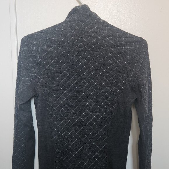 Icebreaker Merino Wool Affinity Thermo Half Zip - Grey - Picture 3 of 16